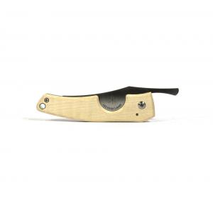 Les Fines Lames Le Petit - The Cigar Pocket Knife - Wave Blade Curly Maple