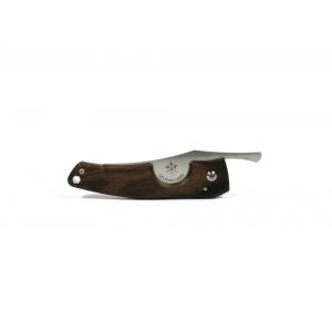 Les Fines Lames Le Petit - The Cigar Pocket Knife - Wave Blade Ziricote