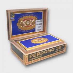 Perdomo 30th Anniversary Maduro Robusto Cigar - Box of 30