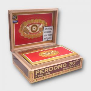 Perdomo 30th Anniversary SG Epicure Cigar - Box of 30