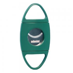 Adorini Oval Cigar Cutter - Green