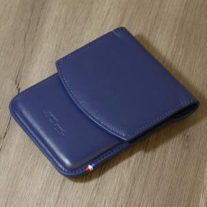 ST Dupont Atelier CL Leather Cigarillo Case - Blue