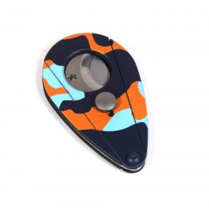 Xikar Xi2 Cigar Cutter - Blue and Orange Camo