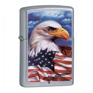 Zippo - Mazzi Brave Eagle Freedom Watch - Windproof Lighter