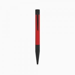 ST Dupont Ballpoint Pen - D-Initial - Matte Black & Red