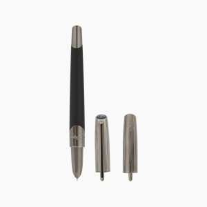 ST Dupont Defi Millennium Fountain Pen - Gunmetal & Matte Black