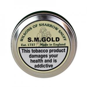 Wilsons of Sharrow Snuff - S.M Gold - Small Tin - 5g