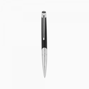 ST Dupont Defi Millennium Ballpoint Pen - Silver & Black