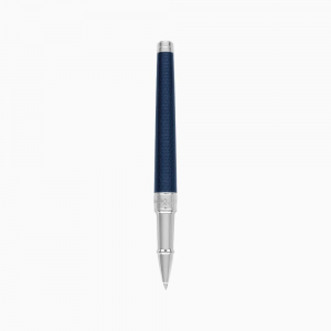 ST Dupont Line D Rollerball Pen - Blue Lacquer & Palladium