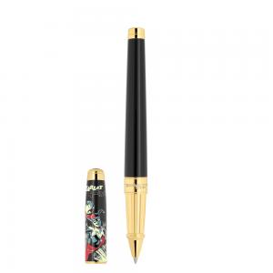 ST Dupont Rollerball Pen - Ligne D Eternity - DC Comics Harley Quinn - Yellow Gold