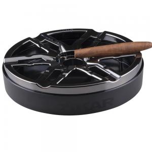 Xikar Burnout Ashtray 6 Cigar Rest - Gunmetal (End of Line)