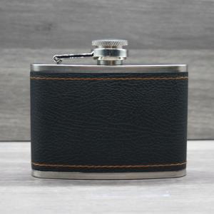 Honest 4oz Stainless Steel Hip Flask - Black