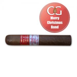 Partagas Serie D No. 4 Cigar - 1 Single (Merry Christmas Band)