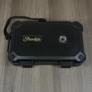 Passatore Travel Waterproof Case Humidor Black - 5 cigars capacity