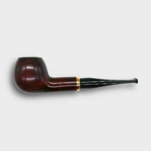Aldo Morelli Fiorita Cherry 495 Smooth 9mm Filter Bent Fishtail Pipe (AMF190)