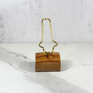 Tommaso Spanu - Olivewood Single Pipe Stand ART309