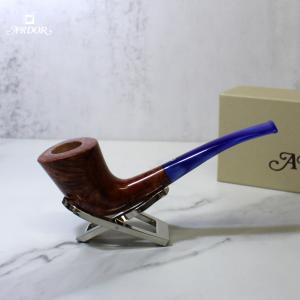 Ardor Giove Pennellessa Mouthpiece Blue Stem Fishtail Pipe (ART414)