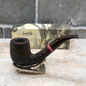 Brebbia Logo Rocciata 9mm Fishtail Pipe (ART600)