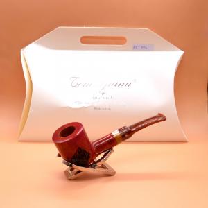 Tommaso Spanu Half Rustic Fishtail Pipe (ART693)