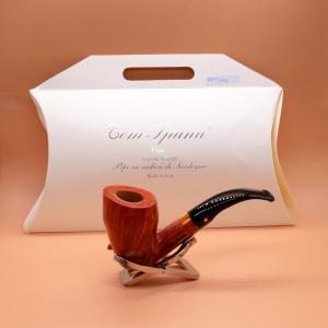 Tommaso Spanu Briar F1 Bent Freehand Fishtail Pipe (ART696)