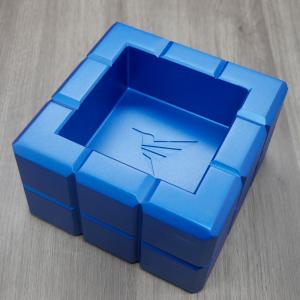 Colibri Heritage Cube Ashtray - Blue