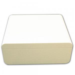 SLIGHT SECONDS - Adorini Carrara Deluxe White Cigar Humidor - Medium - 60 Capacity