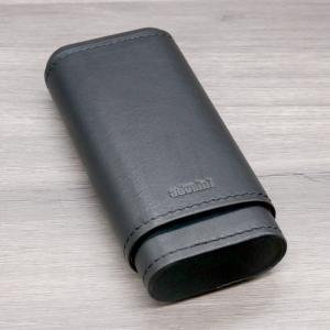 Adorini Leather Black Cigar Case - 2-3 Cigar Capacity (AD030)