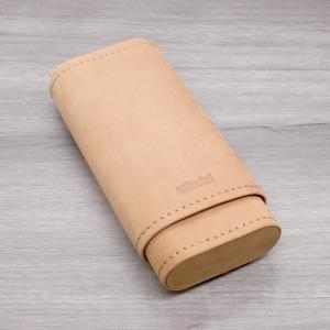 Adorini Leather Brown Cigar Case - 2/3 Cigar Capacity (AD063)