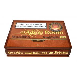 Empty Aging Room F55 Stretto Small Batch Cigar Box