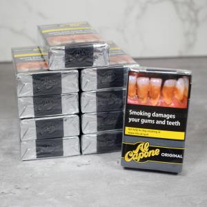 Al Capone Pockets Original Filter Cigarillos - 10 Packs of 10 (100 cigars)
