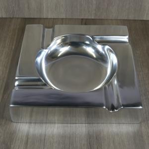 Aluminium Designer 4 Position Square Cigar Ashtray