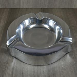 Aluminium Twirl Design 3 Position Round Cigar Ashtray