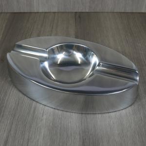 Aluminium Venice Design 2 Position Oval Cigar Ashtray