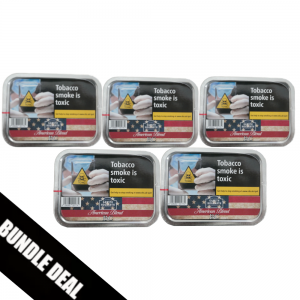 BUNDLE DEAL - American Blends BC Blend (Formerly Black Cherry) Pipe Tobacco 5 x 50g Tin