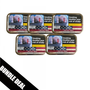 American Blends Caribbean C (Formerly Caribbean Coconut) Pipe Tobacco - 5 x 50g Tin