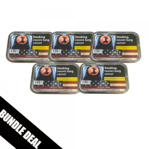 BUNDLE DEAL - American Blends Spirit of Scotland (Formerly American Whisky) Pipe Tobacco - 5 x 50g Tin