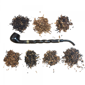 The Ultimate Ashton Pipe Tobacco Sampler - Bent Albert Pipe & 7 x 5g