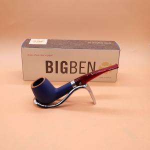 BigBen Sylvia 855 Blue Matte 9mm Filter Fishtail Pipe (BIG104) - End of Line