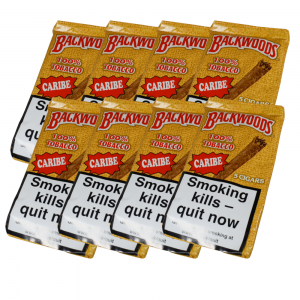 Backwoods Caribe Cigars - 8 Packs of 5 (40) Bundle Deal