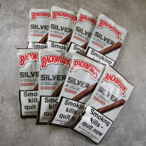 Backwoods Silver Cigars - 8 x Pack of 5 (40) Bundle Deal