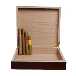 The Bare Essentials Compendium Sampler - 4 Cigars and Humidor