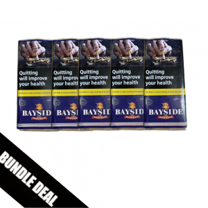 BUNDLE DEAL - Bayside Mixed Blend Pipe Tobacco - 5 x 50g Pouch