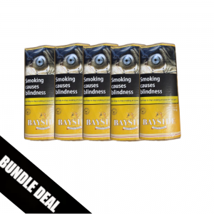 BUNDLE DEAL - Bayside Virginia Blend Pipe Tobacco - 5 x  50g Pouch