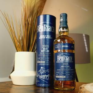 BenRiach 14 Year Old Cask #7553 Peated Dark Rum - 52.6% 70cl
