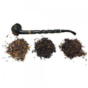 Bens Tobacco Favourites Pipe Tobacco Sampler - Bent Albert Pipe & 3 x 10g