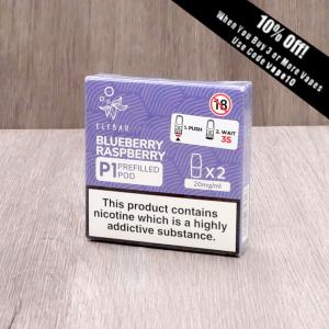 Elf Bar P1 Prefilled Vape Pod - Blueberry Raspberry - 1 Pack