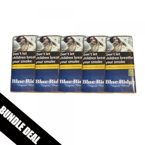 BUNDLE DEAL - Blue Ridge Virginia Blend Pipe Tobacco - 5 x 20g Pouch