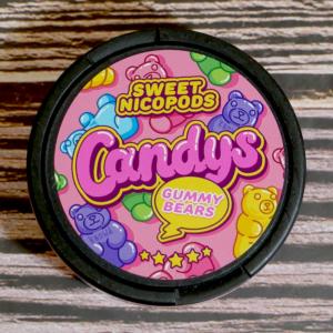 Candys - Gummy Bears 120mg Nicotine Pouch - 1 Tin