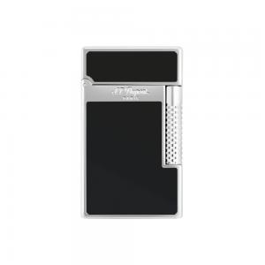 ST Dupont Lighter - Le Grand New - Black Lacquer & Palladium