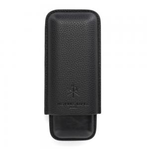 Les Fines Lames Cigar Case - DUO Black - Fits 2 Cigars